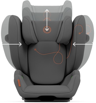 Autosedačka Cybex SOLUTION G i-FIX Lava Grey 2024_1