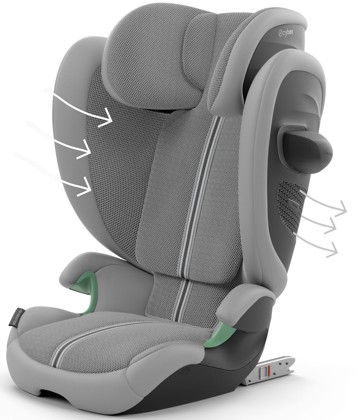 Autosedačka Cybex SOLUTION G2 i-FIX Stone Grey Plus 2025_3
