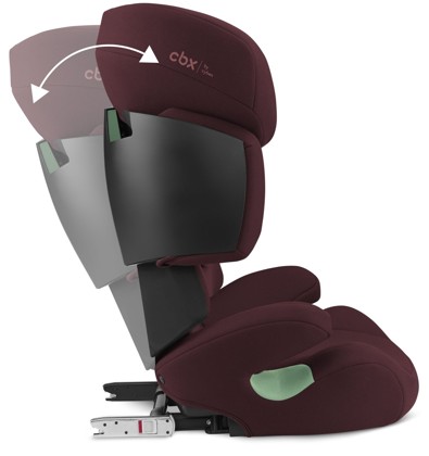 Autosedačka Cybex SOLUTION X i-FIX Rumba Red 2024_7